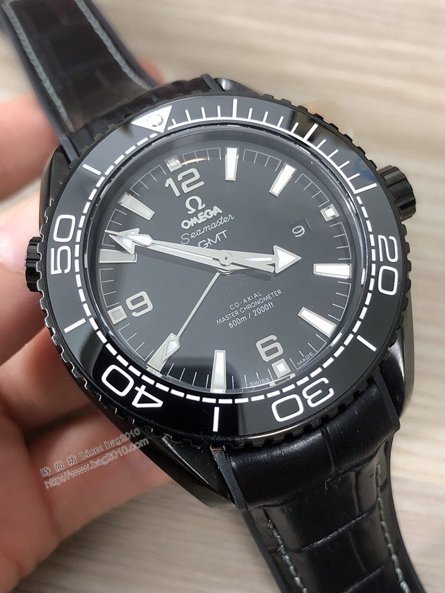 歐米茄高端手錶 OMEGA複刻海馬海洋宇宙600米四針男士腕表  gjs1963